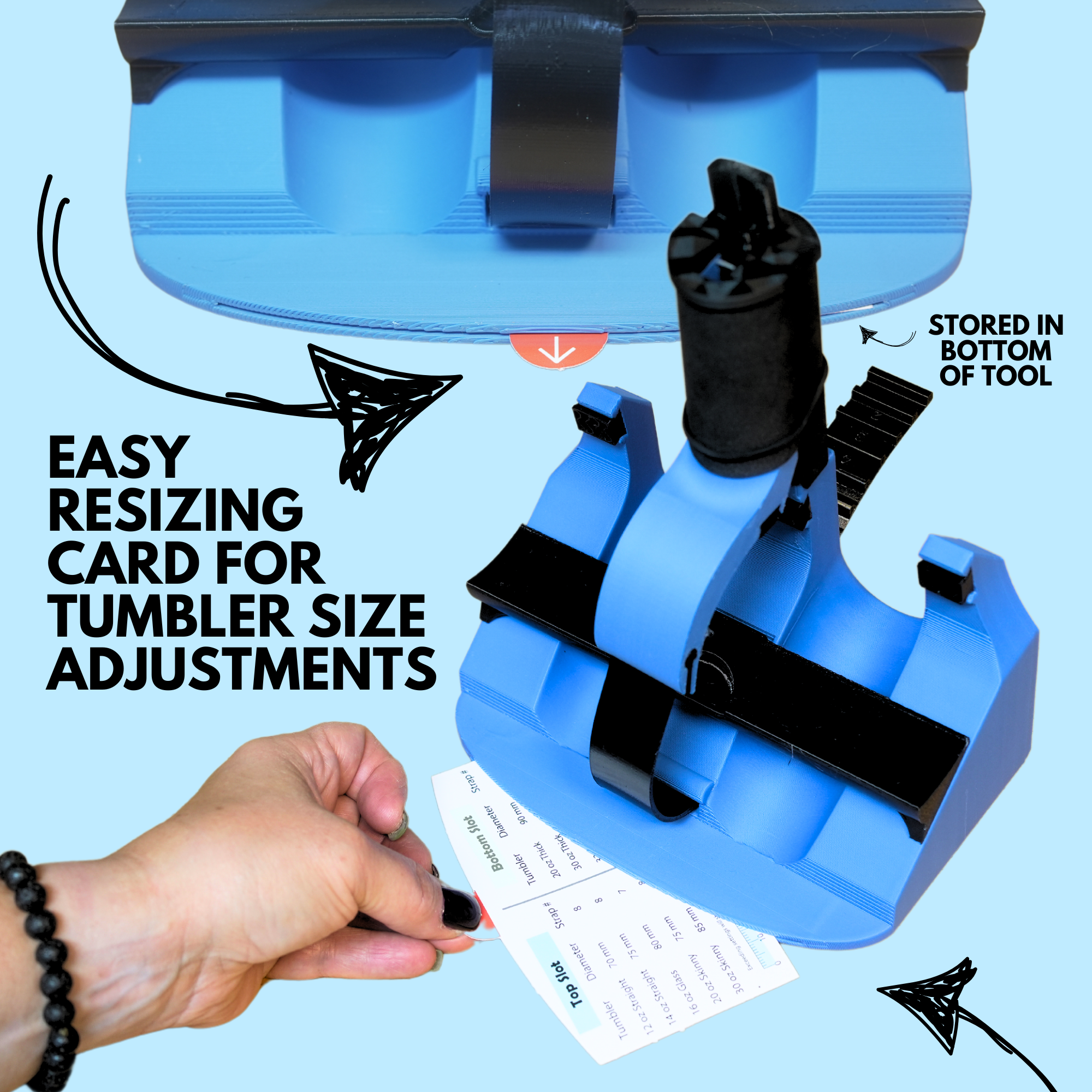 Trident Pinch Perfect Tumbler Tool