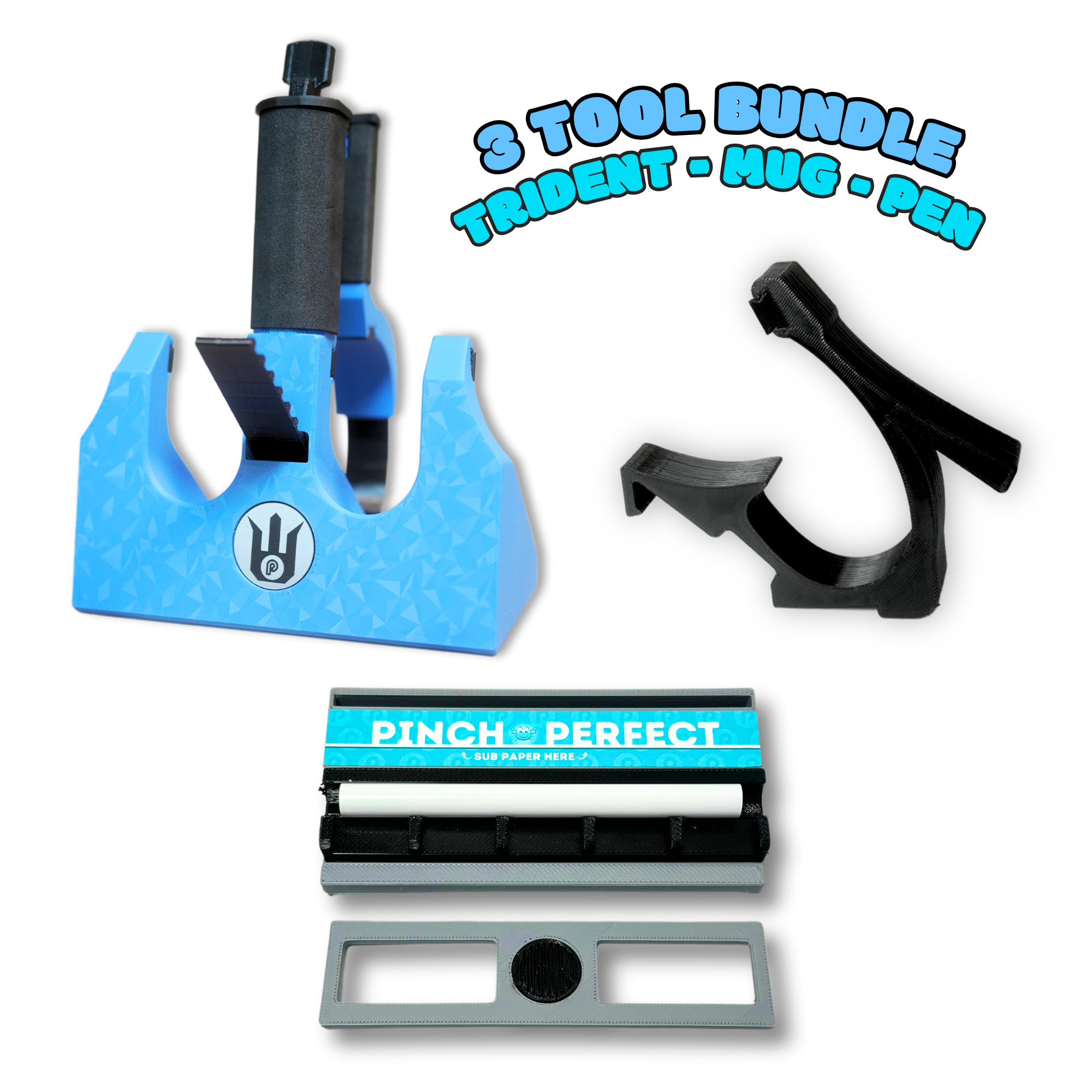 3 Tool Bundle - Trident Tool, Pen Tool, & Mug Tool